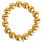 Georgia Gold Beaded Bracelet - 14mm