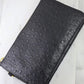 Liz Crossbody Bag - Ostrich Print Black