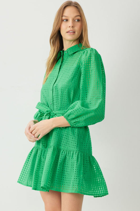 Liza Lattice Dress